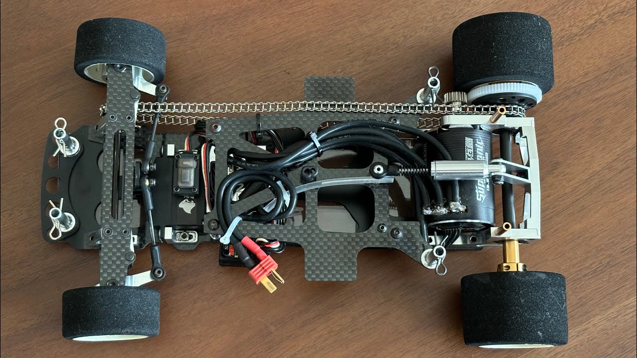 Kyosho Fantom Ep 4wd CRCII ASMR - Ball Diff Upgrade Test Run - YouTube