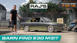 Worst Barn Find BMW E30 M3 Convertible ever!?  7 of 12 Cars | Raj's Garage