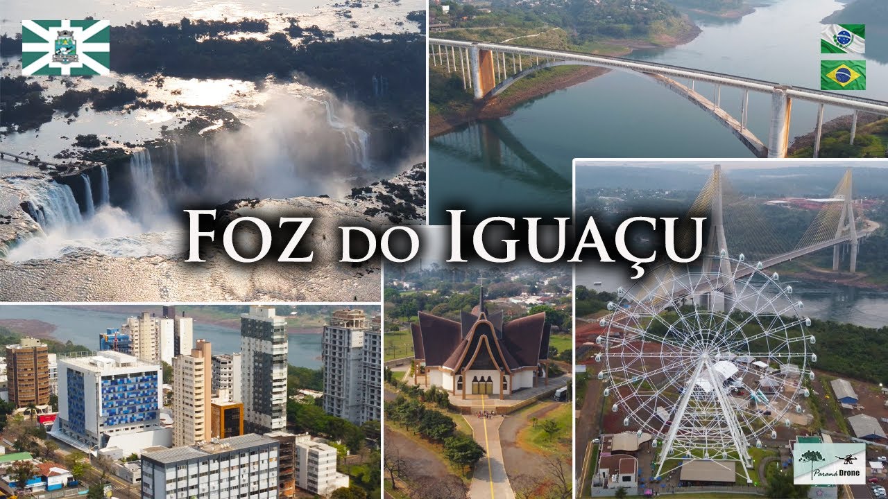 MUITO MAIS que CATARATAS do IGUAÇU | A cidade de FOZ do IGUAÇU PR