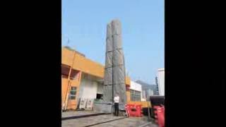10m High SilentUP noise barrier Demonstration