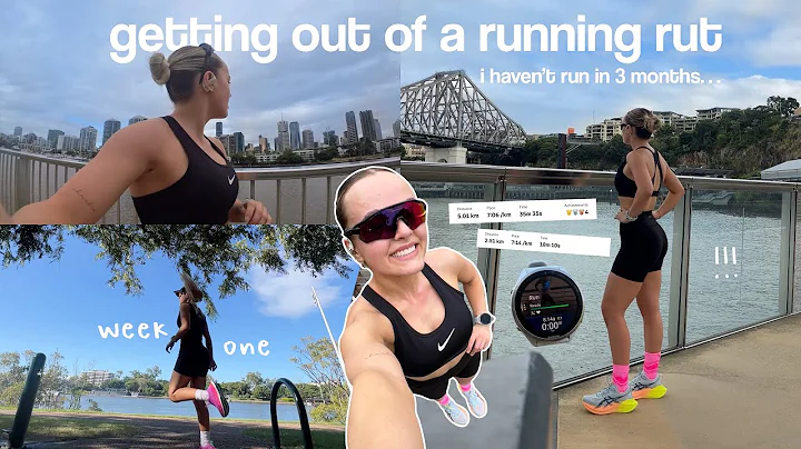 how i’m getting out of a running rut, starting from scratch, first run in 3 months, building back up thumbnail