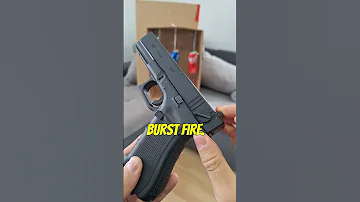 Testing The Full Auto Glock Airsoft Pistol Airsoftrifle 