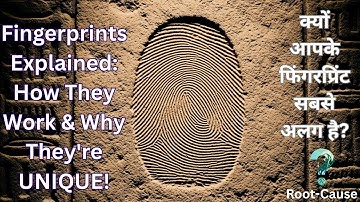 Why Your Fingerprint is 1 in a Billion  #fingerprint #uniquefingerprint  #biometrics