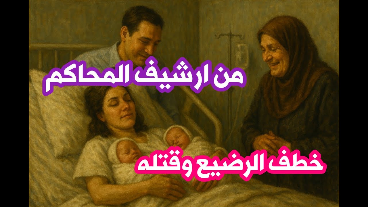 من ارشيف المحاكم حل لغز خطف المولود الجديد وقتله وكشف المجرمين