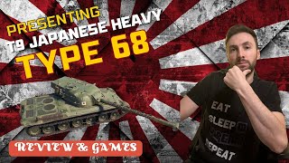 The new Type 68, T9 Japanese Heavy tank. Review and enjoyable games!