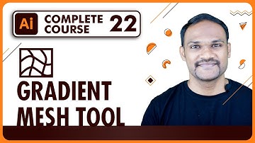 Adobe Illustrator Tutorial CC 2021 Gradient Mesh Tool for Beginner in Hindi Part 1