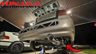 IS IT LOUD?? 3in Yonaka Exhaust Installed B18C EJ8