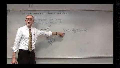 PHYS1112 Lecture #22, Video 1: Particles and Waves