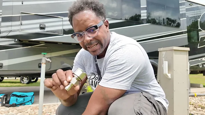 💦The New Blu Tech AR3 RV Water Filter With LED UVC Light Review / Softener Regeneration.