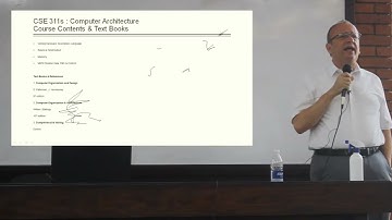 Computer Architecture: Lecture (1)