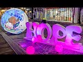 [4K] BTS J-HOPE birthday Project 2022 - HOPE WORLD in Sinchon, Seoul |서울 신촌에 설치된 커다란 제이홉 홉월드 생일 서포트