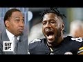 Stephen A. calls out Antonio Brown for treatment of Mike Tomlin, Steelers | Get Up!