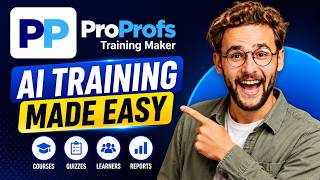Create a Course Faster with AI | ProProfs Training Maker Review