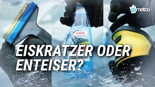 Elektrischer Eiskratzer vs Sonax Scheibenenteiser vs Eiskratzer