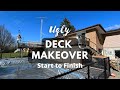 Huge 800 square foot deck makeover  the complete build  aspenackley