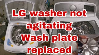 How to Fix LG Top Load Washer Not Agitating! | Model# WT7200CW | #LG #ApplianceRepair