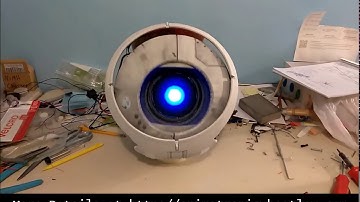 Portable AND Functional! Animatronic Wheatley v2.0 Update