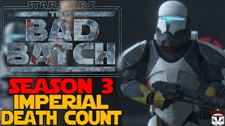 Star Wars The Bad Batch Season 3 Imperial Death Count