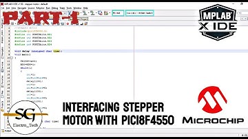 Interfacing Stepper Motor with PIC18F4550 Microcontroller [ Part 1]