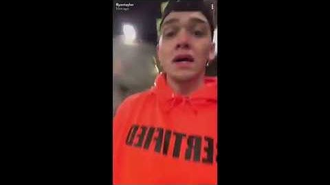 Ryan Taylor And Ally Law Break Into The Celebrity Big Brother House Again 26th January 2018