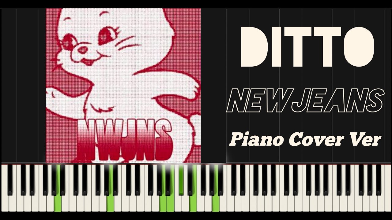 Ditto – NewJeans Sheet music for Piano (Solo)