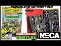 SDCC 2017 NECA Toys Teenage Mutant Ninja Turtles Collector's Case Figure Set