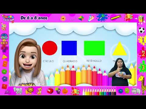 MATEMÁTICA - FORMAS GEOMÉTRICAS PLANAS - LIBRAS E AUDIODESCRIÇÃO