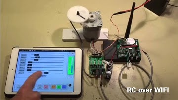 Stepper Motor Servo via RC Protocol.