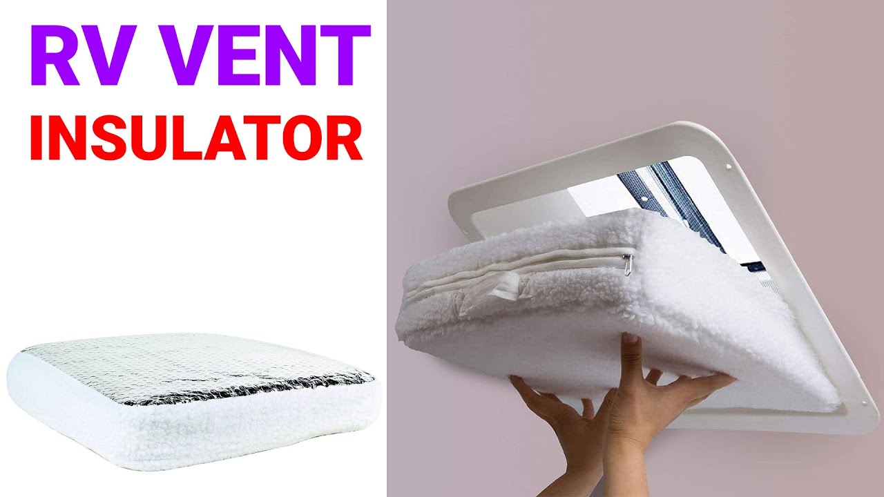 Camco RV Vent Insulator Review for Buyers Skylight Cover YouTube