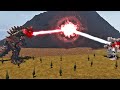 Type 3 Kiryu vs Mechagodzilla Cinematic Beam Clash | Kaiju Universe