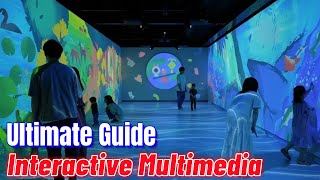 Interactive Multimedia:Examples of Art, Functional Design in Immersive Exhibition, Event & Education