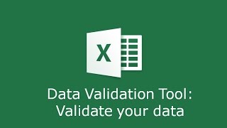 How to Validate Data in MS Excel : Data Validation Tool Usage : MS Excel Tutorial