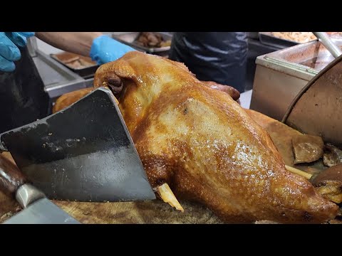 #MarinatedGoose, Master skills #Duck，Juicy#chicken #GooseLiver #PigEars #HongkongStreetFood #asmr