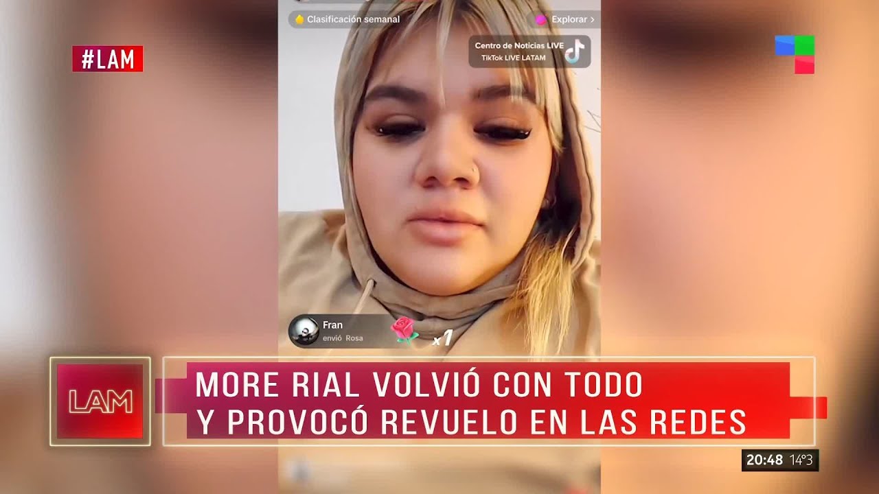 El FUERTE MENSAJE de MORE RIAL CONTRA SU PADRE sin nombrarlo