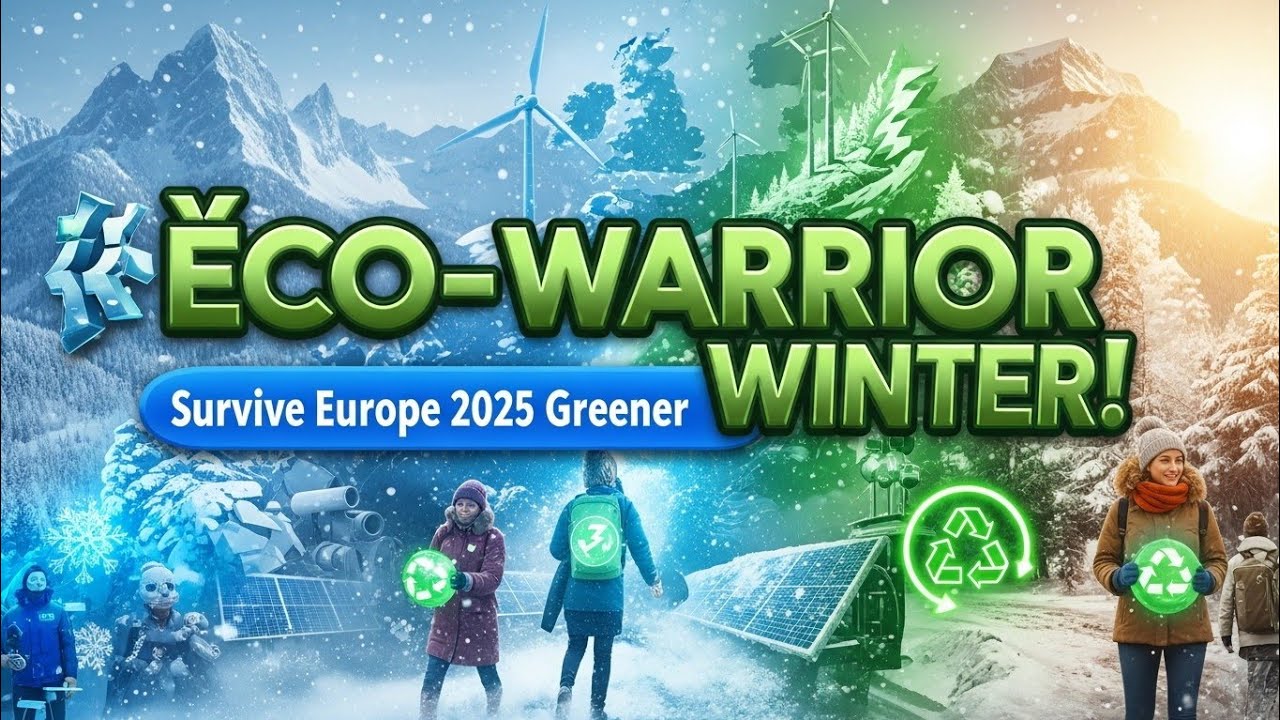 Руководство эко-воина: переживите зиму 2025 года в Европе зеленее!