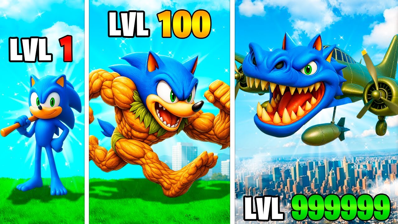 Mejora a BRAINROT Sonic en GTA 5