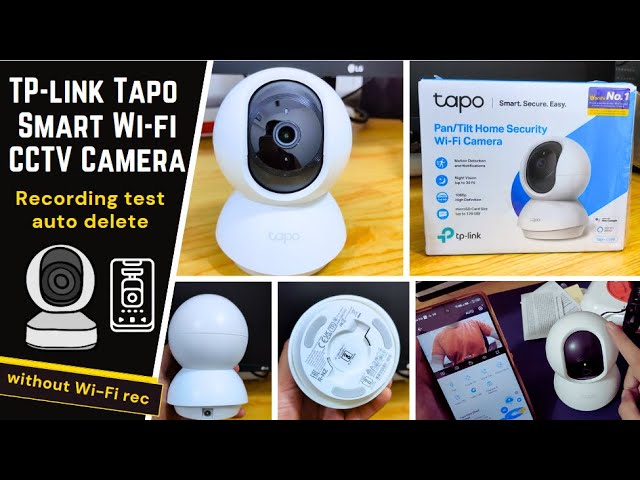 Tapo Caméra Surveillance WiFi intérieure 360° Ta…