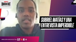 Subriel Matias espera por Shakur: “Yo cargo un odio que se lo descargo a cualquiera”