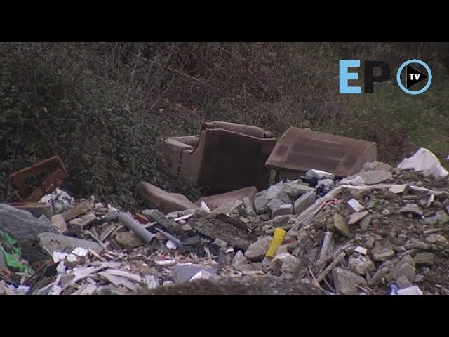 Una escombrera a 10 minutos del centro de Lugo