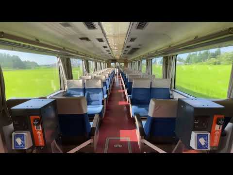 【元,西武レッドアロー】沢中山→岩峅寺《富山地方鉄道16010形 車窓》