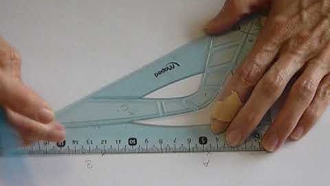 Tracer un parallélogramme avec la règle et l