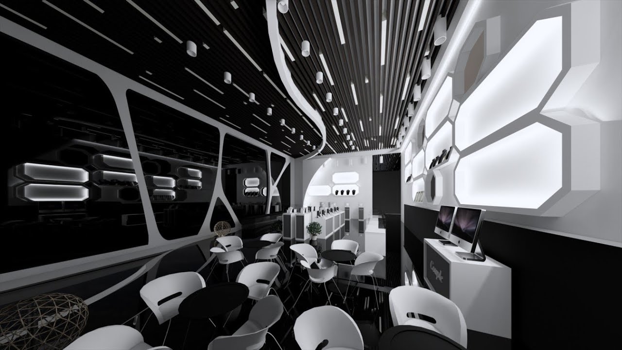 Interior design, walkthrough. - YouTube