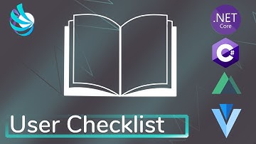 ASP.NET Core, C#, EF Core, Nuxtjs, Vuetify - User Checklist - Tricking Library Ep53