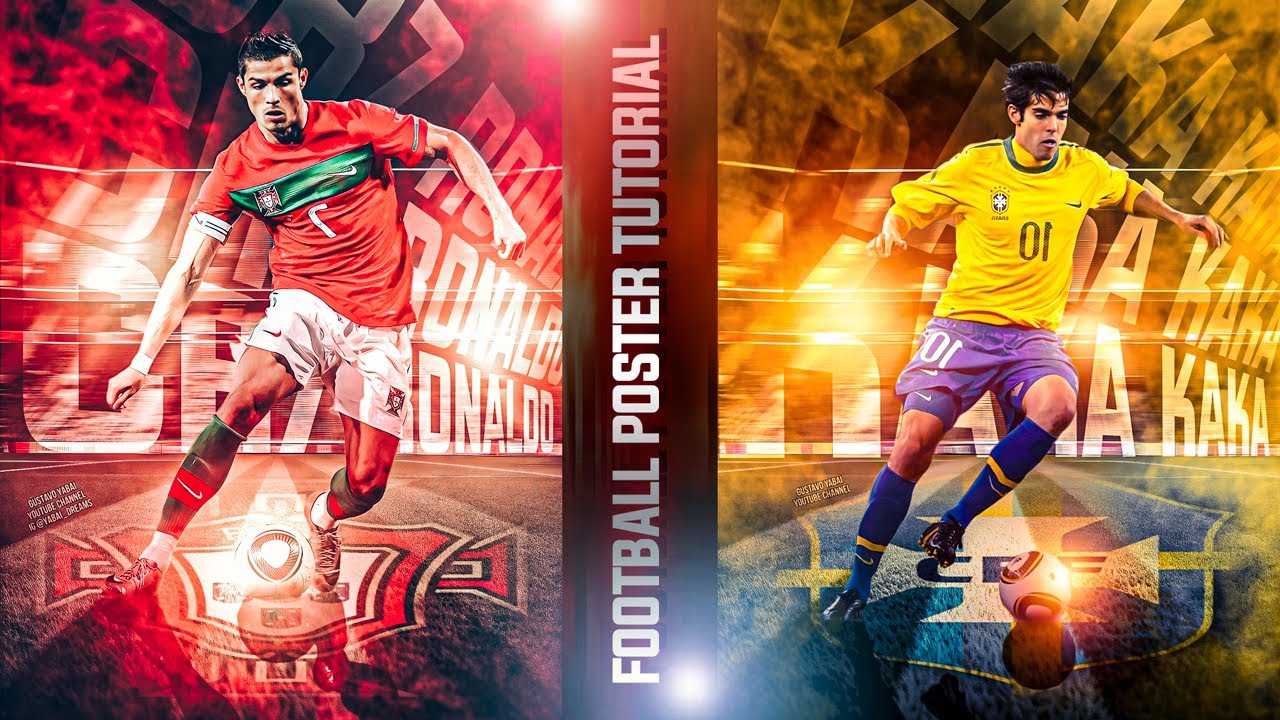 Football Edits Tutorial PicsArt Como Fazer Arte de Jogador de Futebol no celular Texto 3D
