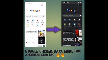 How to enable DARK MODE in google chrome for Android and Ios 🔥🔥