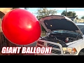 We Hooked a GIANT BALLOON To My ProCharger!