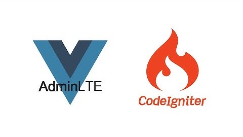 Menghubungkan Framework Codeigniter dengan AdminLTE