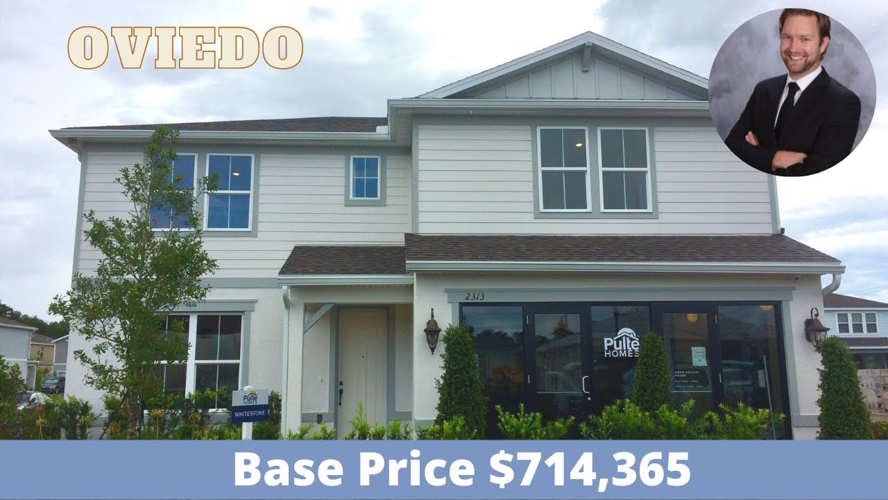 Oviedo New Homes I Chapman Pines I Pulte Homes, Whitestone Model Home YouTube