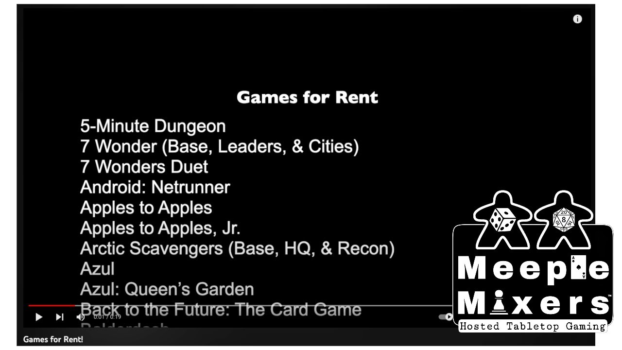 Games for Rent! - YouTube