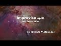 R matosinhos  improviso op82 for horn solo